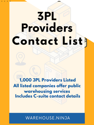 3PL Contact List Product Image