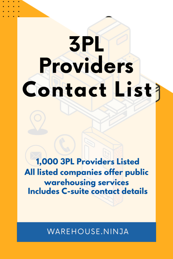 3PL Contact List Product Image