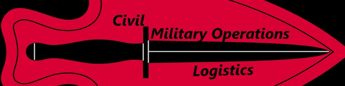 Civil Military Operations - Logistics Logo