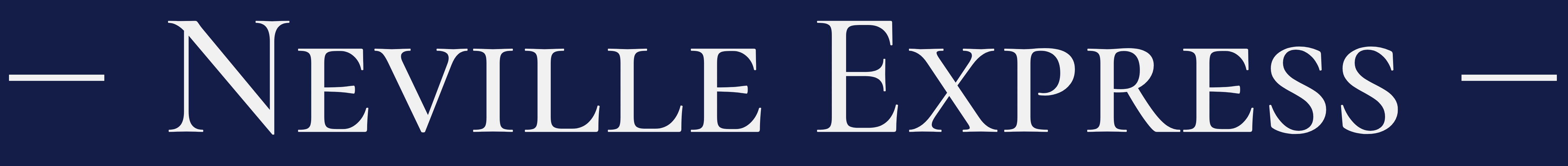 Neville Express Inc Logo