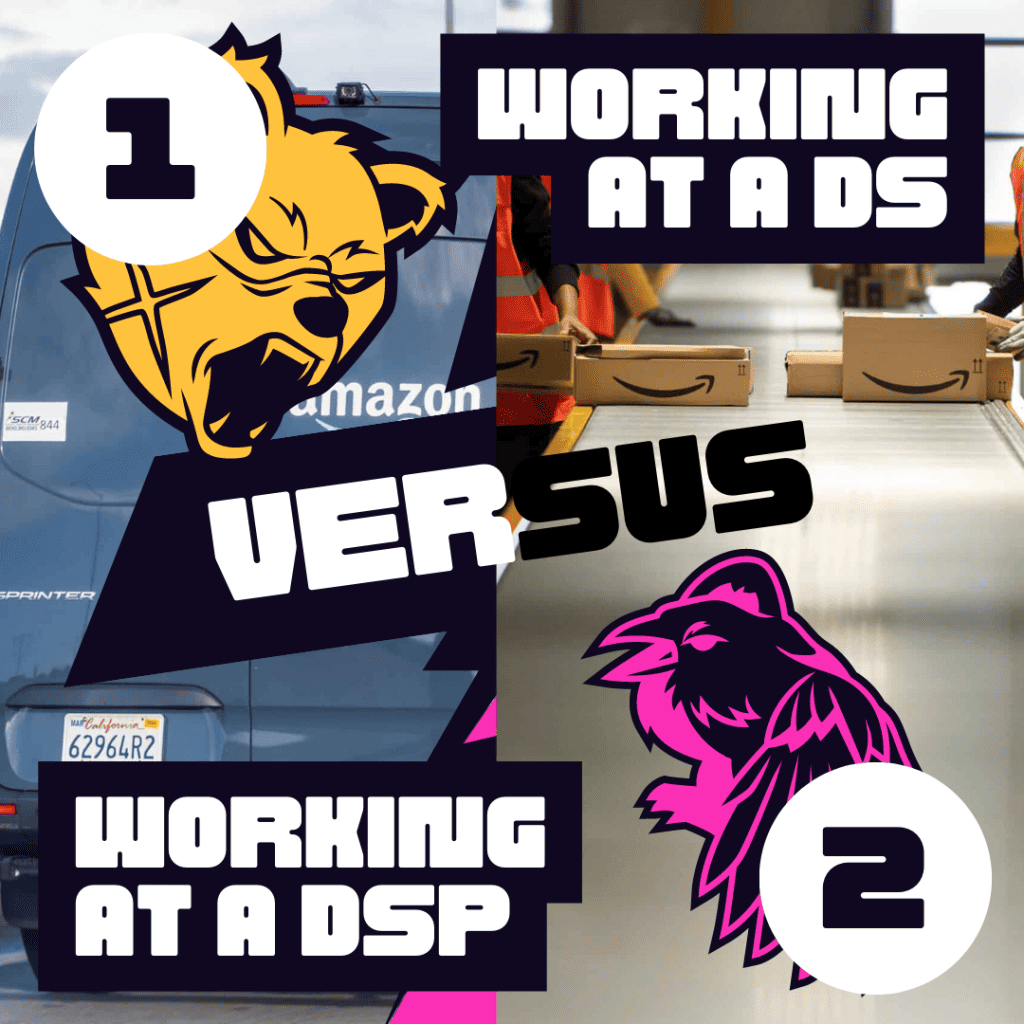 Working at an Amazon DS VS DSP